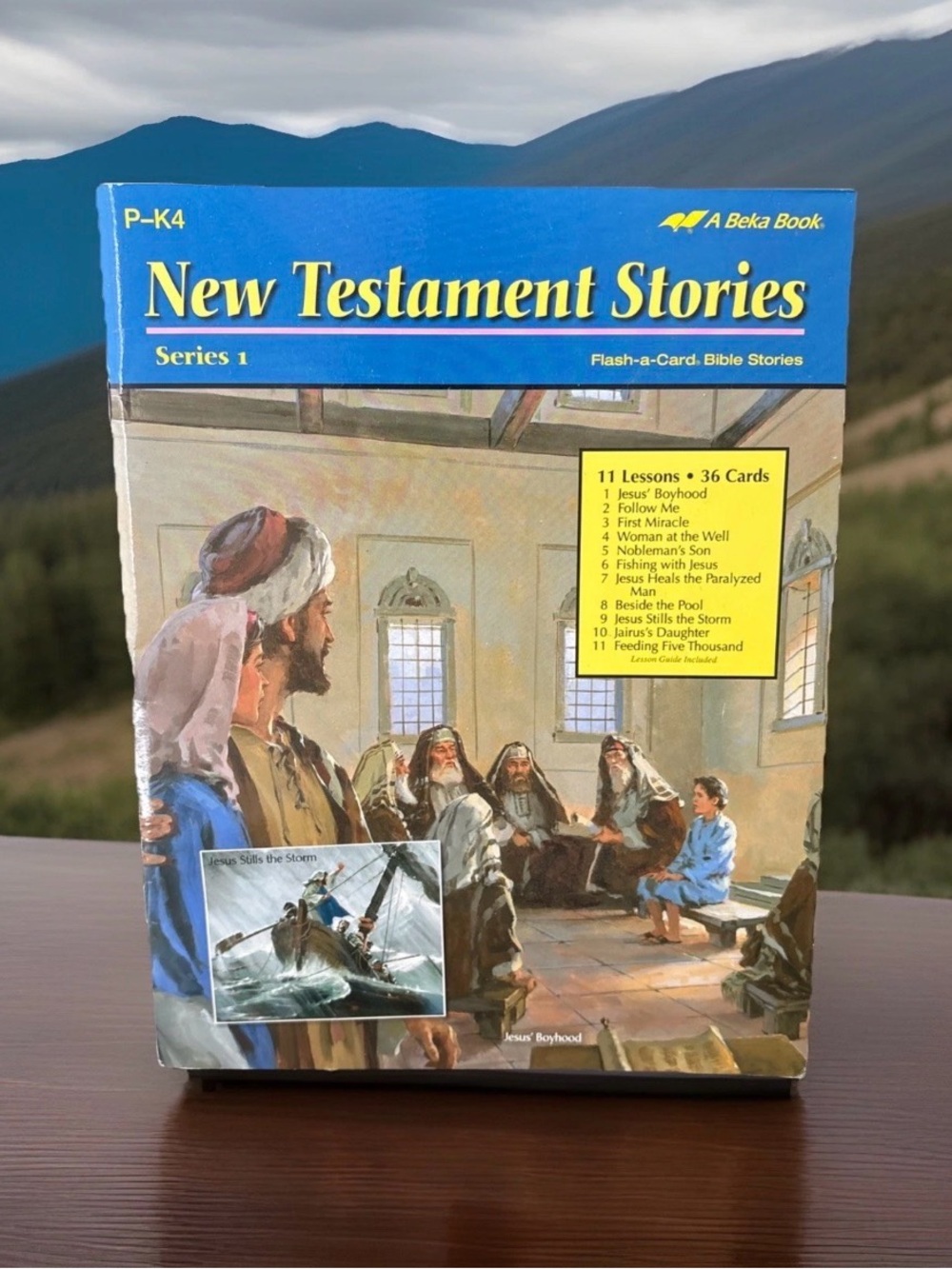 New Testament Stories Series 1 Flash-a-Card Bible Stories A Beka Book P-K4